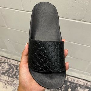 NWT - GUCCI MICROGUCCISSIMA Pool Slide - 35